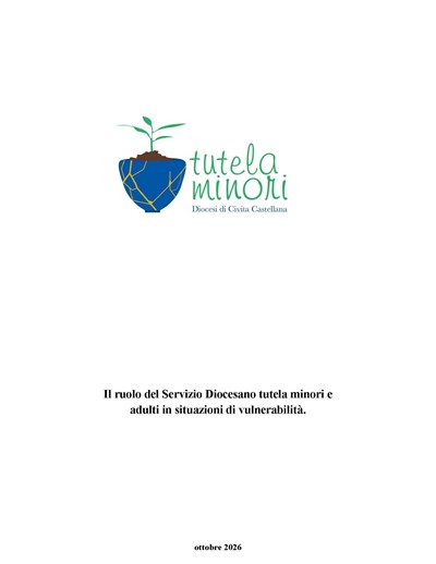 Il Servizio diocesano tutela minori e adulti in situazione di vulnerabilità